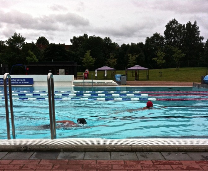 Sprint- teknikpass simning