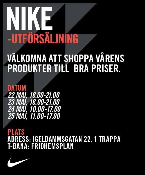 utförsäljning Nike
